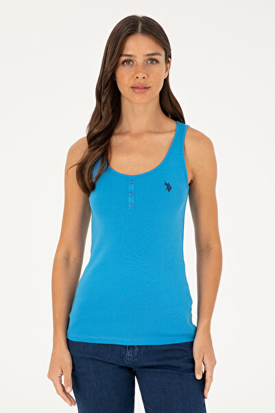 U.S. Polo Assn. Women's Saks Basic T-Shirt 50280059-Vr045