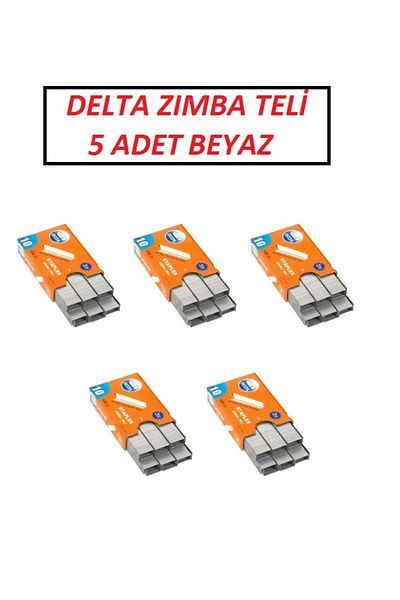 Halsa Deltaa 1552 White Staple 24-6 1000 Pcs (5 Pack)