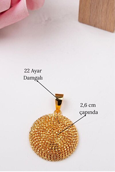 latif kuyumcu 22 Ayar Altın Kolye Dorika Altın Kolye Ucu LKKLY1126