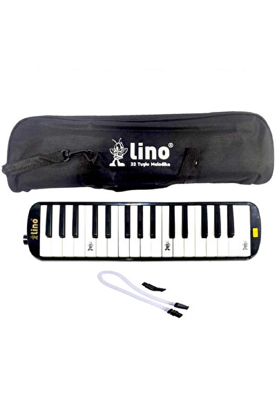 NW NessiWorld بلاك لينو 32 ميلوديكا - مع أزرار وحقيبة قماش