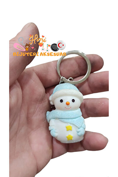 himi bijuteri aksesuar Breloc Omul de Zăpadă Grădinitar, Ornament pentru rucs...