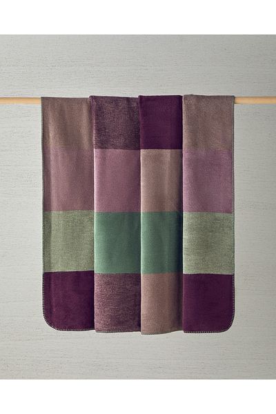 English Home Κουβέρτα King Size Beige - 220x240 cm Βαμβακερό μπλοκ
