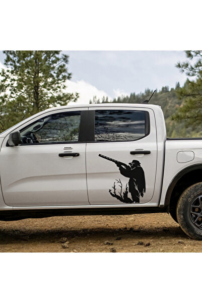 Sönmez Sticker Avcı Sticker - Av Sticker - Hunter Sticker - 4x4 Sticker - Oto...
