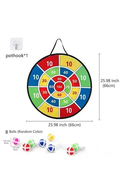 Choice 66 centimetre Children with sticky ball 74CM large dart board Family interactive game educational ar