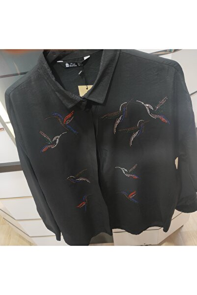 Butik Taş işlemeli Gömlek
