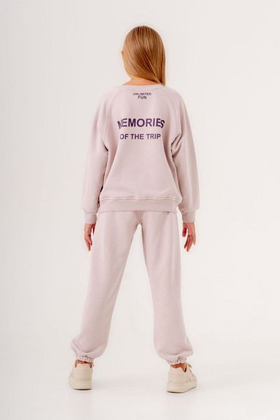 HAUSEkids 9-12 Years Memories Girl's Tracksuit Set - Lavender