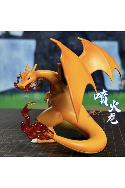Choice No Box A Pokemon Gk Anime Figures Charizard Fire Dinosaur Action Figure Pvc Model Statue Desktop Col