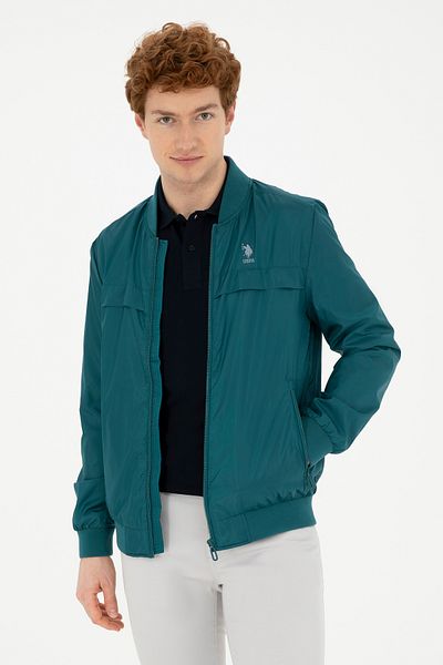 U.S. Polo Assn. Men's Dark Green Coat 50280826 -Vr101