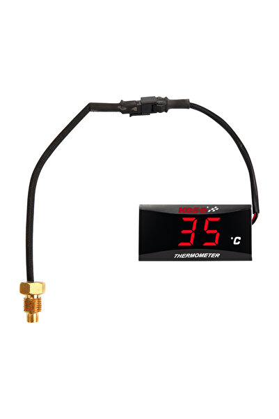 Choice مقياس درجة حرارة زيت KOSO أحمر للدراجات النارية مستشعر درجة حرارة زيت ...