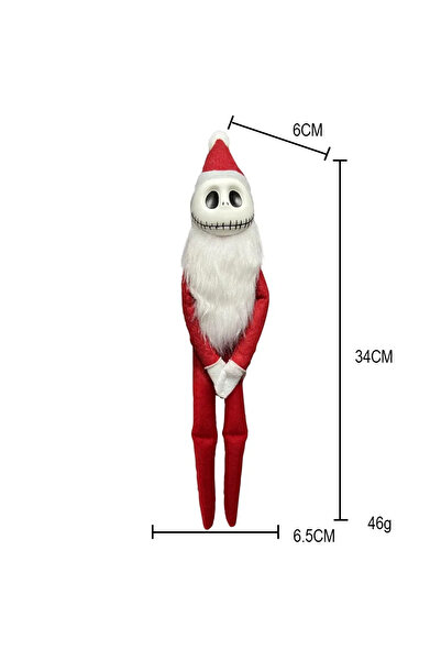 Choice دمية وجه جمجمة حمراء وخضراء لعيد الميلاد المجيد 2024، ديكور منزلي لعيد...