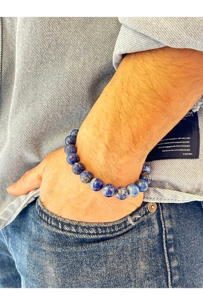 Luna Lapis Lazuli Natural Stone Bracelet