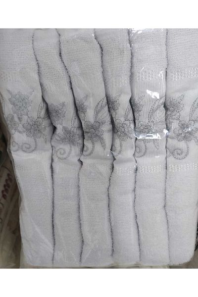 HMZ Pack of 12 Embroidered Textile Convoy Car Towels - 10 Meters Gift with Red Ribbon