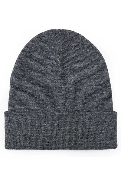 EMKA GİYİM Unisex 3-Pece Combination Anthracite πουλόβερ Beanie κολιέ Emka