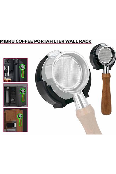 MIBRU Coffee portafilter wall mount bracket 54mm