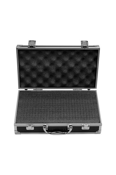 Choice Aluminum Tool Box Portable Instrument Box Storage Case with Sponge Lining Handheld Impact resista...