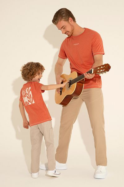 U.S. Polo Assn. Tricou pentru băiat cu gât crew pulbere 50281051 -VR042