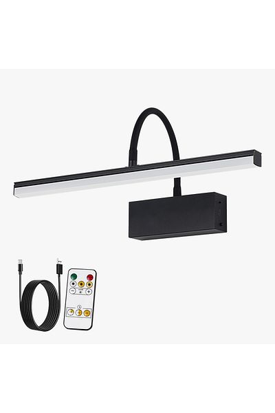 seediq Dimming 40cm Rechargeable Led Wall Lamp Flexible Adjustable Wall Light Fixtures 40cm Internal Wall S