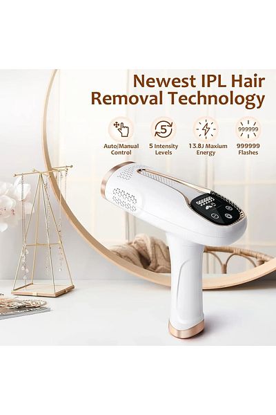Choice 990,000 Flashes IPL Hair Removal System, Painless Laser Epilator for Women’s Body, Bikini, and Fa...