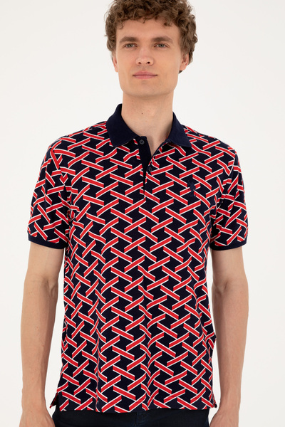 U.S. Polo Assn. Ανδρικό μπλουζάκι Navy Blue 50281511-VR033