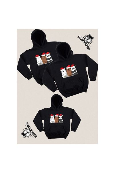MarkaTurko DRIVE custom design back printed Black Hooded Unisex Sweatshirt 505-103
