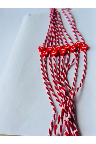marteniçka Pack of 10 Turkish Flag Bracelets