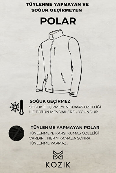 Kozik Чоловіча чорна флісова зимова товста куртка з бавовняної тканини на блискавці