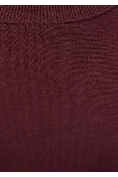 Mavi Crew Neck Claret Red Sweatshirt 8816126 -71880