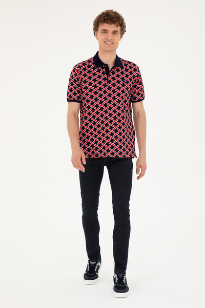 U.S. Polo Assn. Ανδρικό μπλουζάκι Navy Blue 50281511-VR033