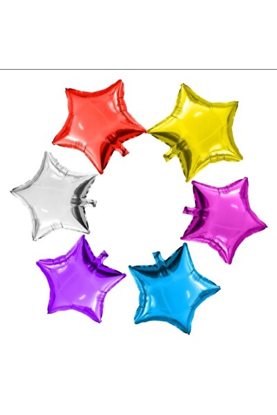 Baloncum 10 Adet 25 Cm 10 İnç Yıldız Folyo Balon