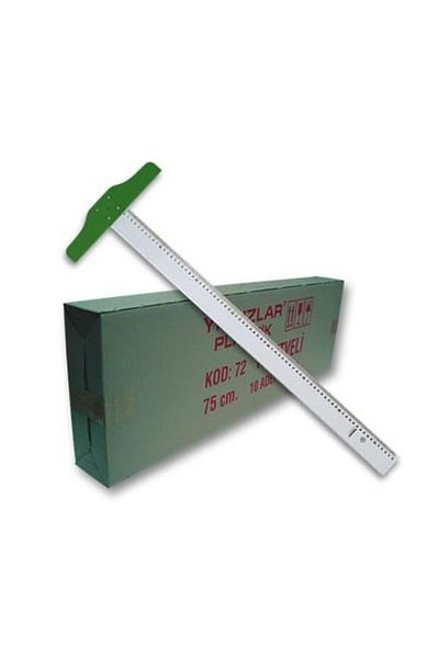 Yıldızlar Plastic T Ruler 75 Cm