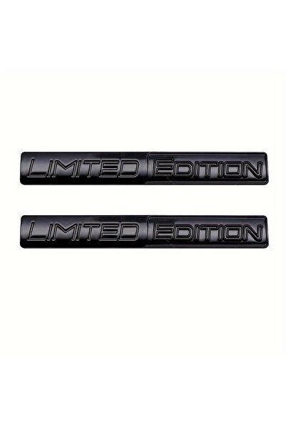 Choice black 2PCS Limited Edition Emblem 3D Metal Badges Decal Sticker Auto R...