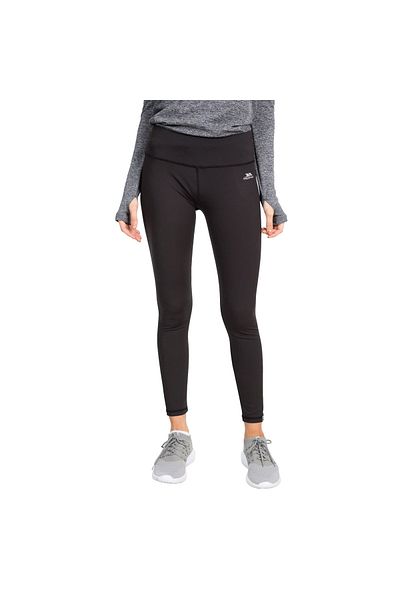 Trespass Vivien - Leggings active pentru femei Leggings negri pentru femei Fabttrtr0007