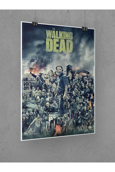 Saturn The Walking Dead Poster 40X60Cm Poster - Thick Poster Paper Digital Printing