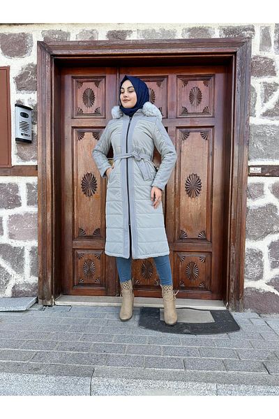 sümeyra Melona Hooded Quilted