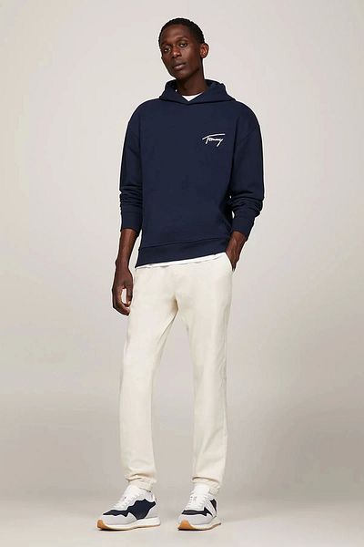 Tommy Hilfiger Pánská mikina Signature Navy Blue