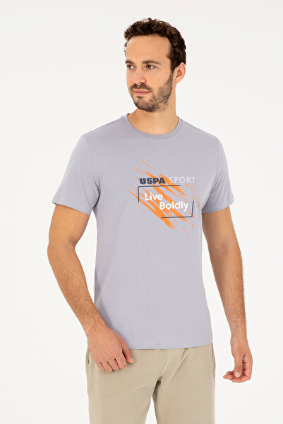 U.S. Polo Assn. Men's Gray T-Shirt 50281847-Vr024