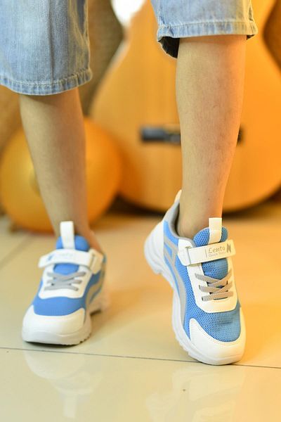 brosco Pantofi de mers ortopedic unisex - Pantofi sport pentru copii de înaltă calitate cu velcro și elastic