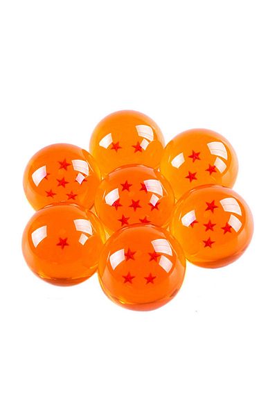 Choice 7pcs(NO BOX) 7pcs/set Dragon Ball Z 7 Stars Orange Crystal Ball Anime Figure Toys Anime Collection M