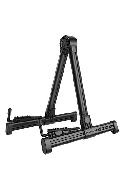 Miwayer Black -foldable Lightweight Guitar Stands, Universal Abs Instrument For Classic Acoustic Elec