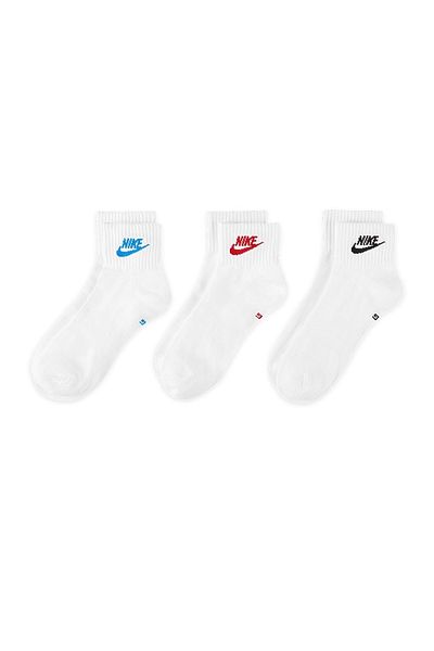 Nike Основни унисекс бели чорапи