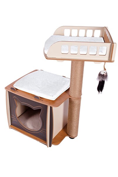Patihomes Lâl Bed Scratching Cat House XL