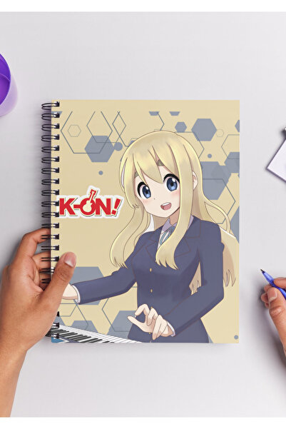 Home Caiet cu spirală K On Anime A5 (50 FOI)