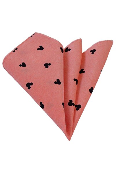 Exve Exclusive Μαύρο σε ροζ χρώμα με σχέδιο Mickey Mouse για κολάρο.