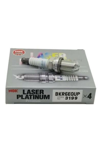 NGK 4 TIRNAK LAZER Platinum Ngk Buji Bkr6Equp Bmw 3 E30-E36-E46 Bmw 5 E34-E39...