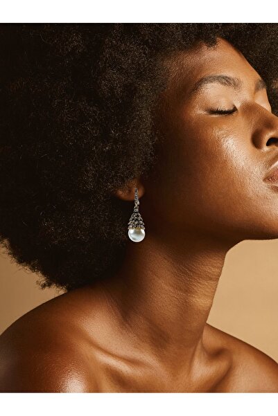 FAYRA ACCESSORIES Salkım Mayorka Inci Küpe