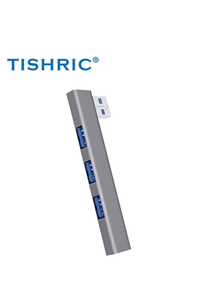 Choice موسع USB TISHRIC الجانبي 4 في 1، محطة إرساء USB، موزع USB بأربعة منافذ...