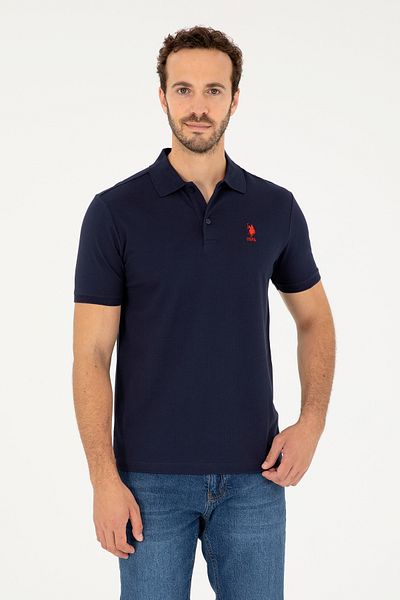 U.S. Polo Assn. Men's Navy Blue T-shirt -50282235-vr033 Model