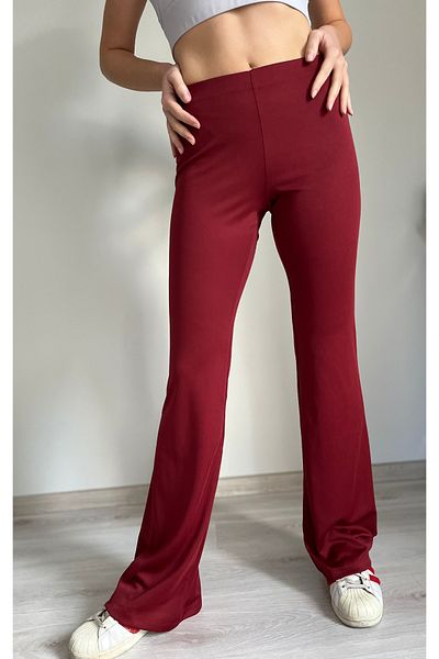 VOL High Waist Spanish Leg Jersey Pants