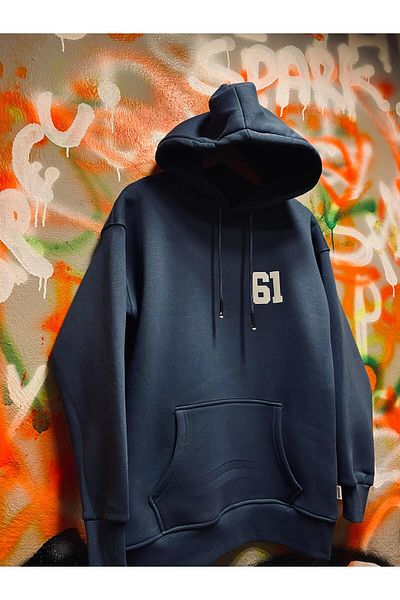 Spark Collection Φούτερ Tormenta 61 Classic 100% Cotton Fleece με κουκούλα