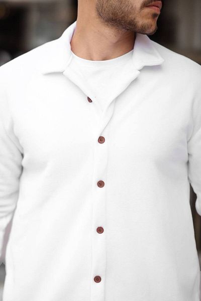 YUNED Men's Fleece Shirt